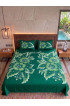 Hand Painted Rayon Bedsheet Set King Size Hand Painted Rayon Bedsheet Set King Size
